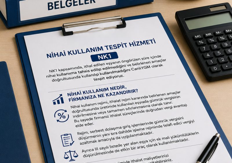 Nihai Kullanım Hizmetleri